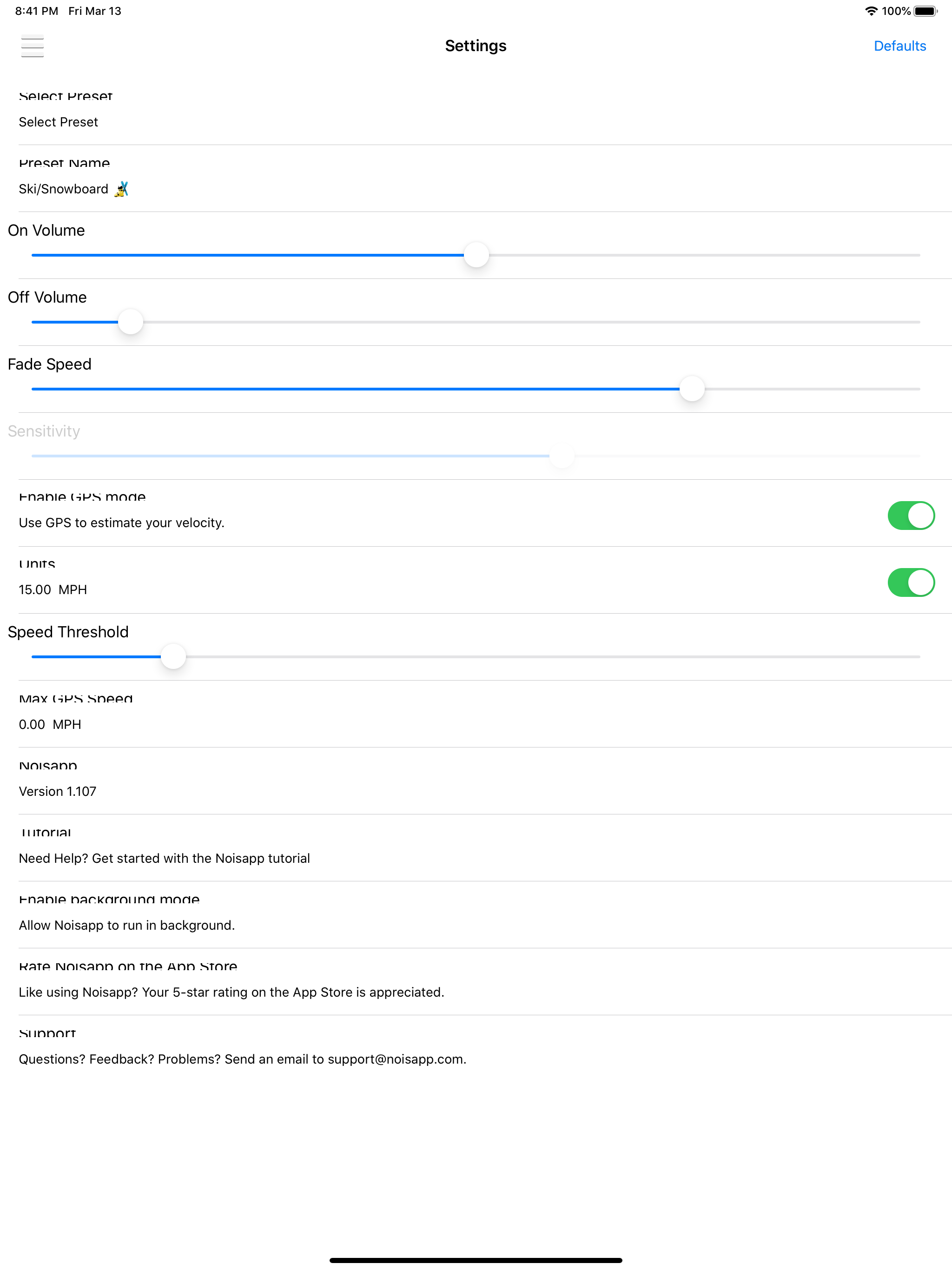Noisapp screenshot 9