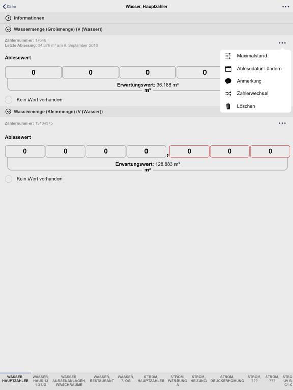 vkw Energiecockpit mobil iPad screenshot