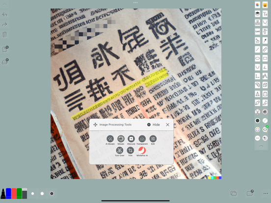 Whiteboard - Oneindig Canvas iPad app afbeelding 10