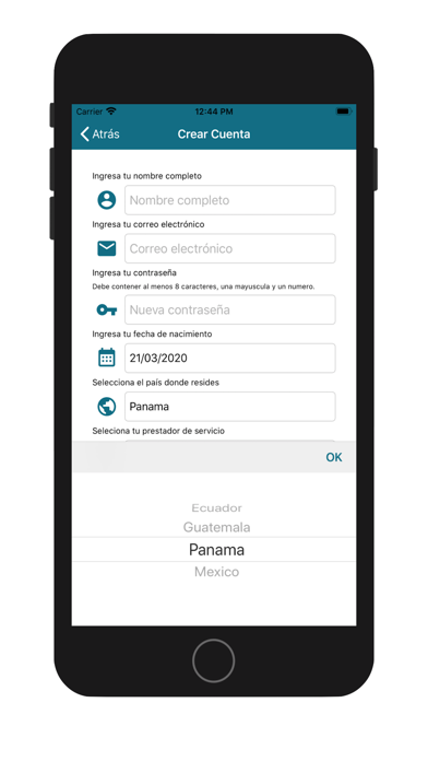App screenshot