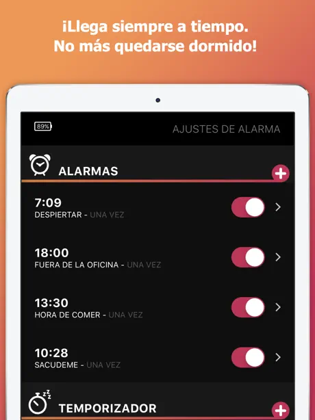 Alarma Radio Reloj Despertador