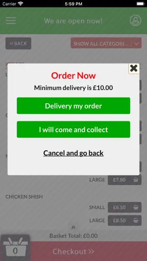 Bush Hill Kebab screenshot 3