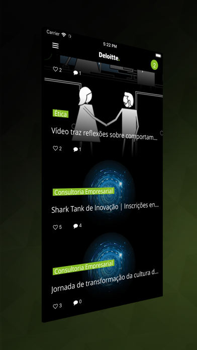 Screenshot #1 pour Deloitte Brasil Comunica
