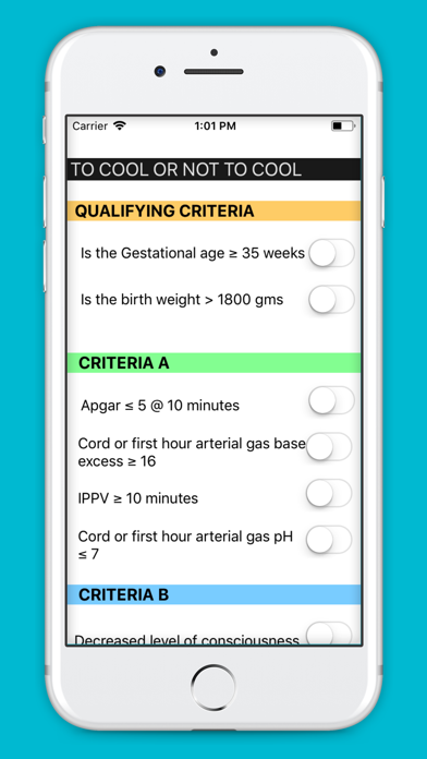 HIE Calculator Screenshot 1 of 3