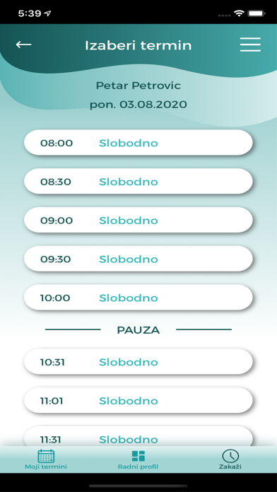 Zakaži Screenshot