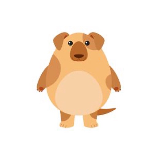 Fat Dog Stickers