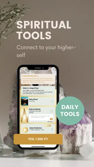 Saged: Daily Spiritual Rituals screenshot 2
