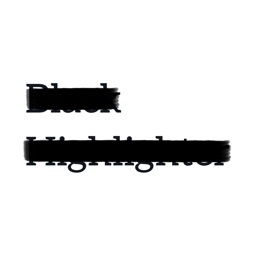 Black Highlighter: Redact Text