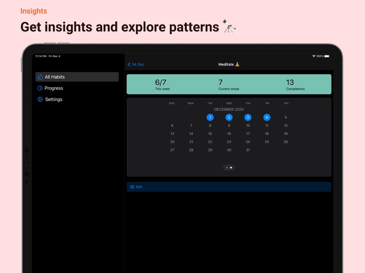 Habit Tracker - Horizon screenshot-2
