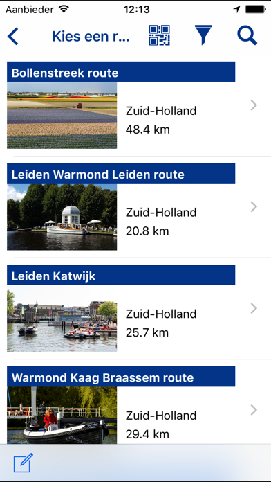 Sloepennetwerk Screenshot