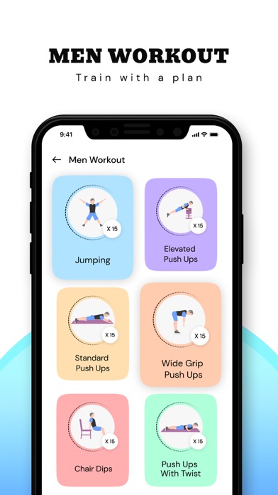 Workout at Home - 30 Day Plans Screenshot