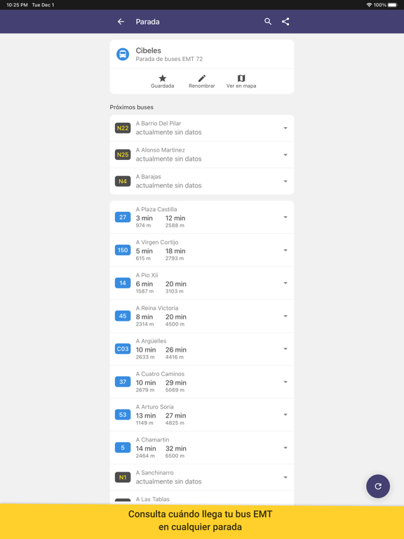 Screenshot #4 pour Madrid Bus Metro Cercanías