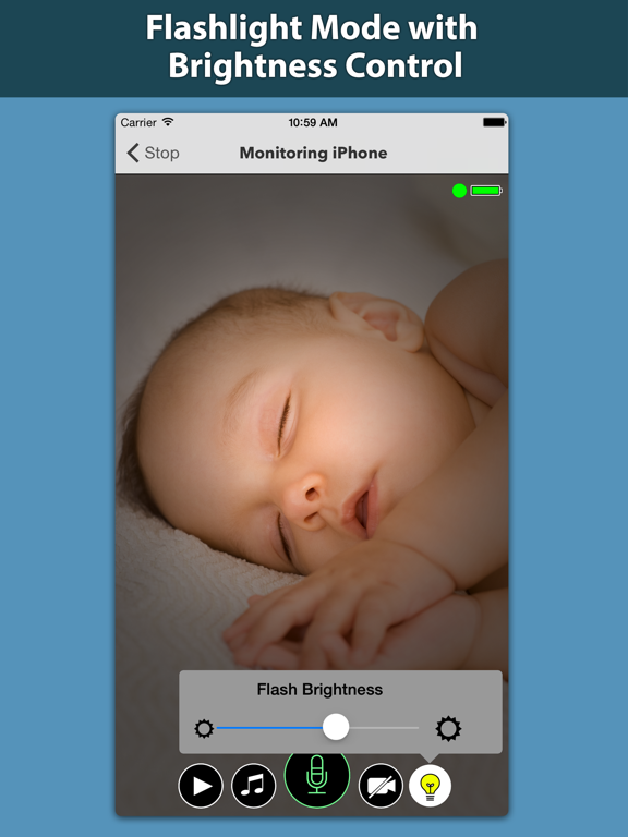 Baby Monitor Cam: Nanny Camera iPad screenshot