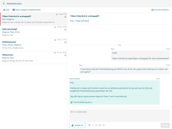 Screenshot #5 pour MyBusiness