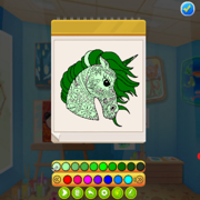 Art 2D Coloring Game