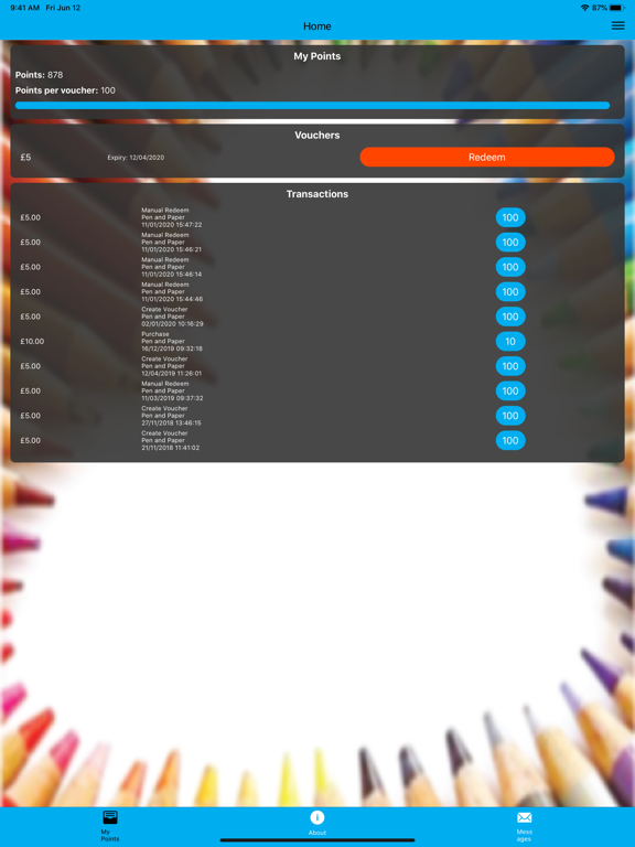 Screenshot #6 pour Pen and Paper Loyalty Card