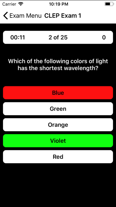 Screenshot #2 pour CLEP Natural Science Prep