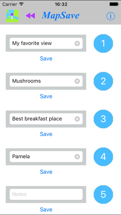 Screenshot #1 pour MapSave