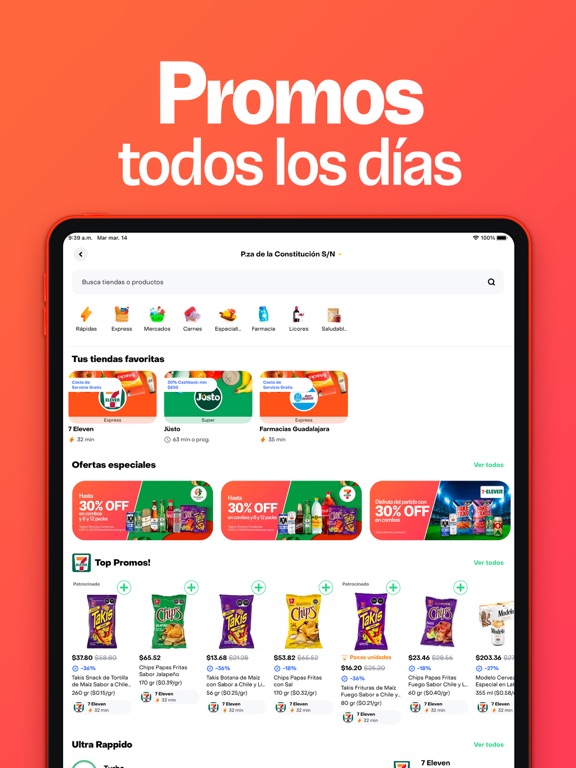 Screenshot #5 pour Rappi: Súper y Comida Online