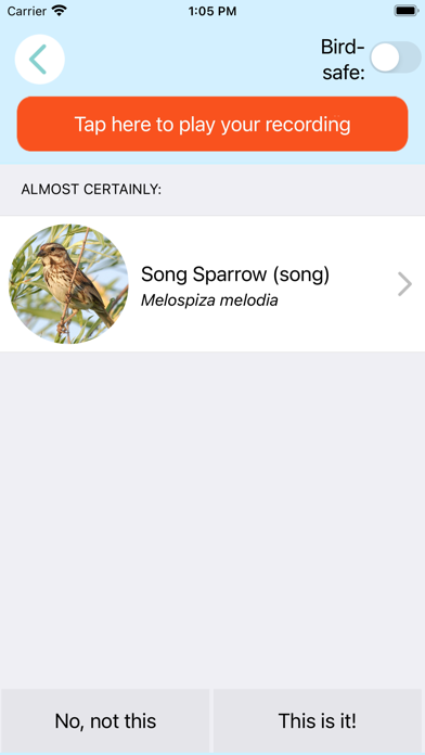 ChirpOMatic - BirdSong USA Screenshot