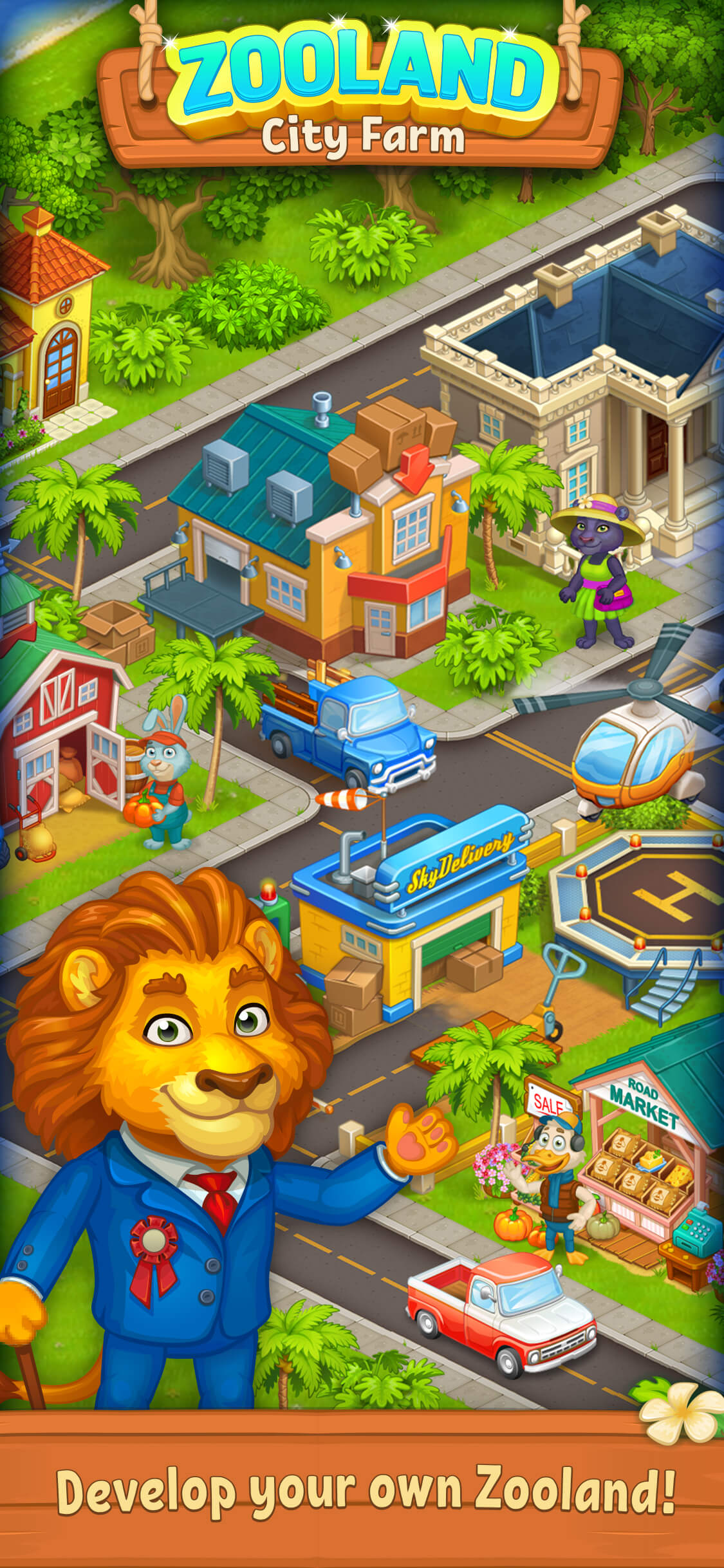 Farm Town:Happy Animal Village
