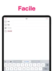 liste de courses - notes iPad Captures Décran 2