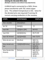 electrical calc elite ipad images 2