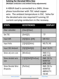 Electrical Calc Elite iPad image 2