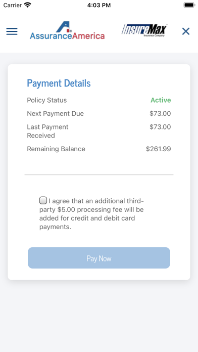AssuranceAmerica+ Screenshot