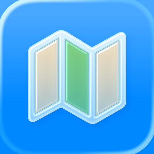 Wayback Maps USA App Icon - Eastridge Technology