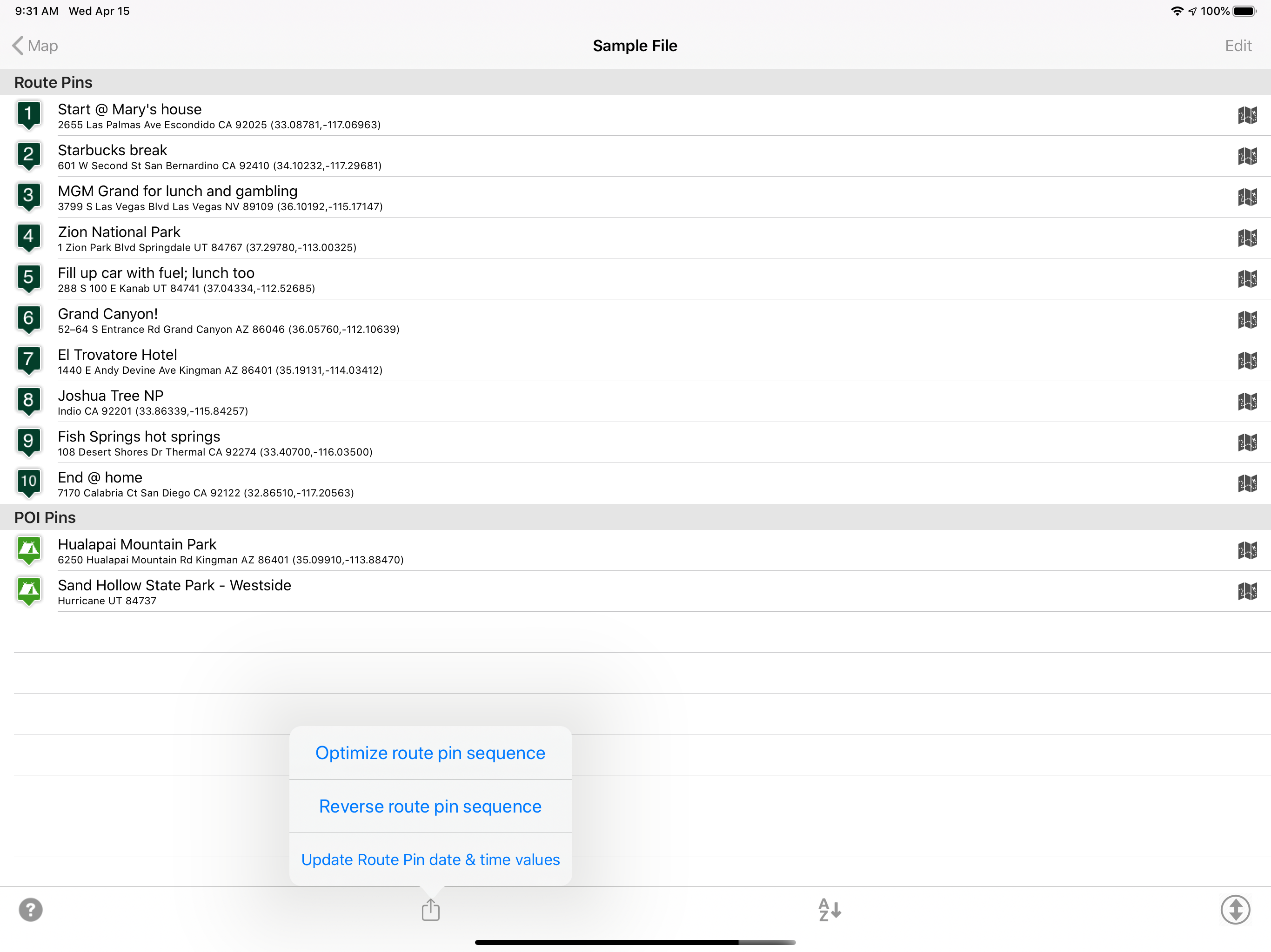 Road Trip Planner™ screenshot 14