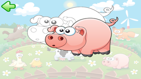 Animal sounds puzzle for kids screenshot