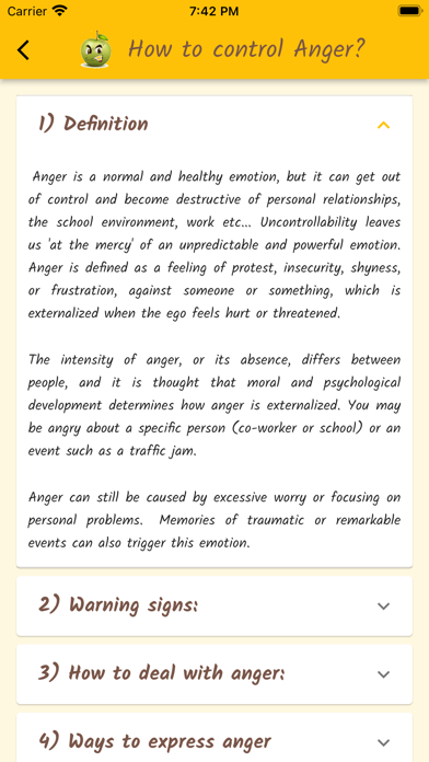 Anger Test. Screenshot
