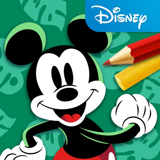 Disney Coloring World iOS App