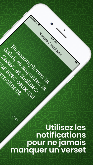 Screenshot #2 pour Verset du Coran du jour