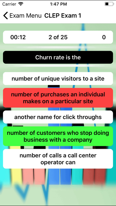 Screenshot #1 pour CLEP Marketing Prep