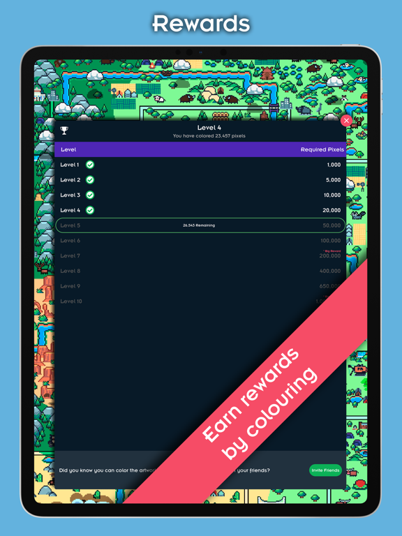 Color by Pixel Paint by Number iPad screenshot 5 - Games app