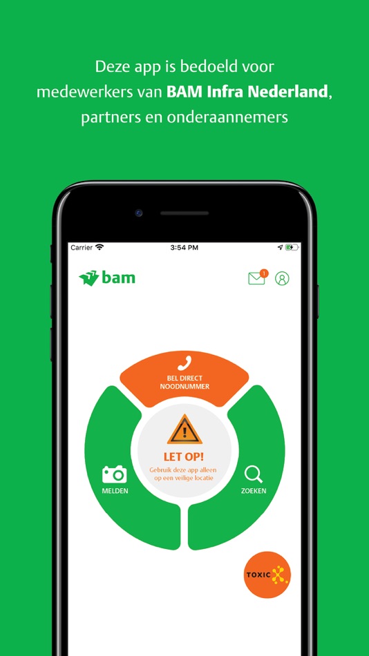 #1. BAM Infra Safety (iOS) 由: AppStudio.nl B.V.