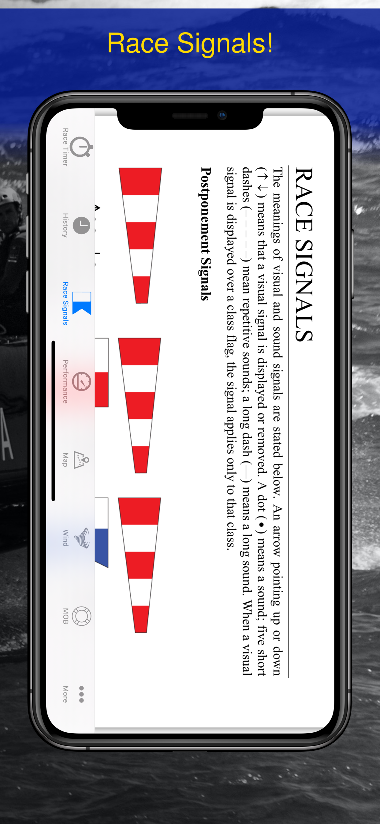 Race Master Sail Timer + Speed