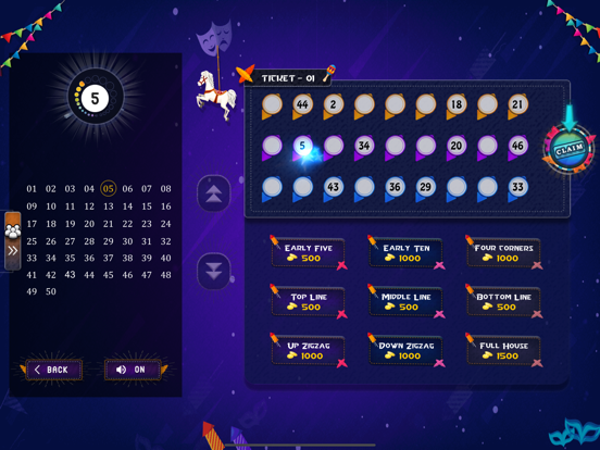 Tambola Housie - 90 Big Balls iPad screenshot