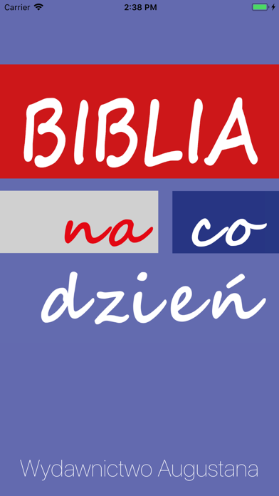 Screenshot #1 pour Biblia na co dzień