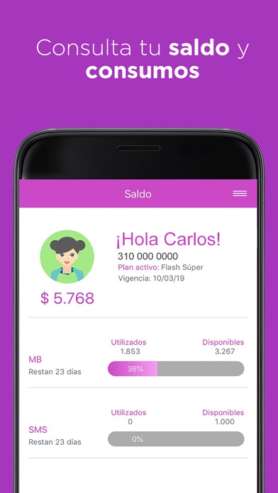 Flash Mobile Colombia Screenshot