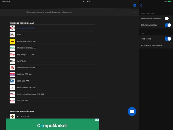 DesdePy iPad screenshot 8 - Entertainment app