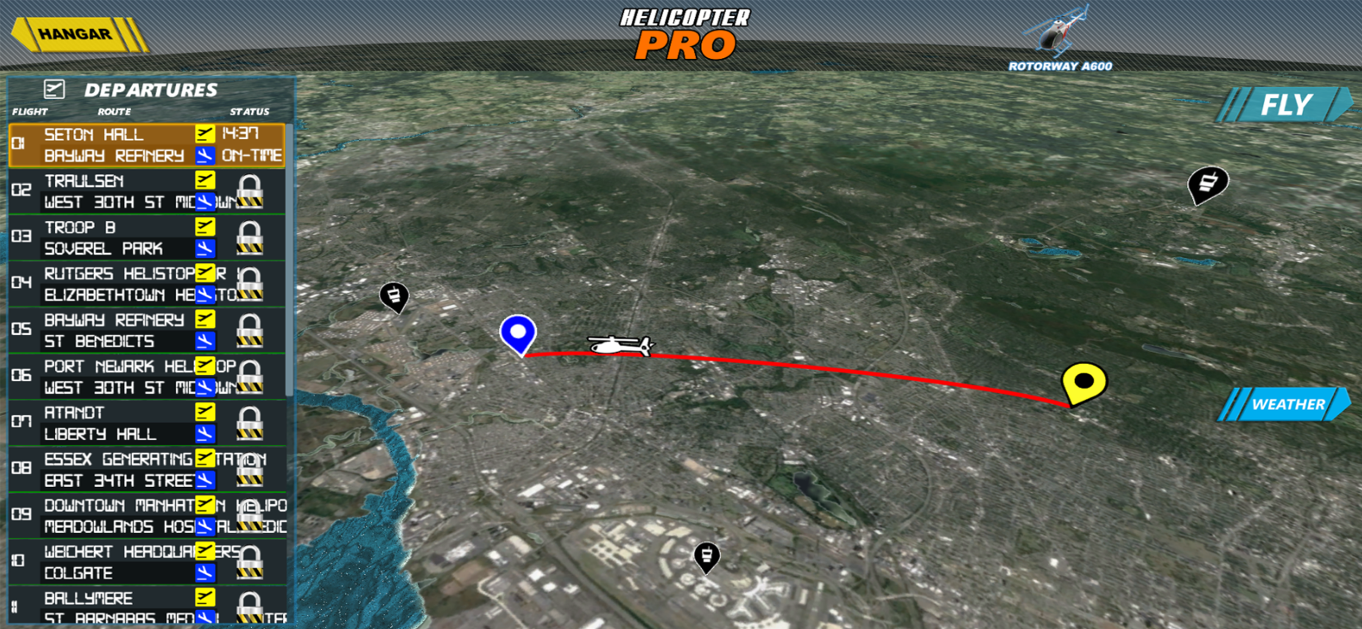 Helicopter Flight Simulator NY screenshot 5
