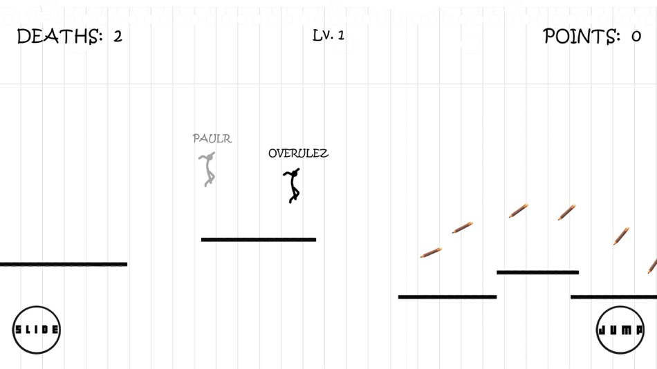 #4. Paper StickMan (iOS) 由: Stefano Della Noce