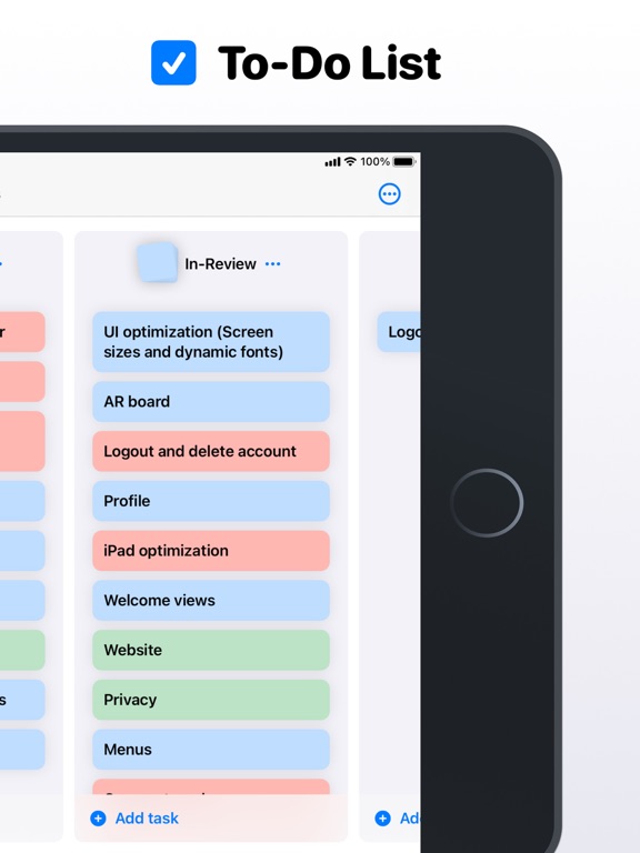 Screenshot #5 pour Kanban Board - Reality Tasks