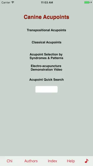 Canine Acupuncture Point screenshot 1