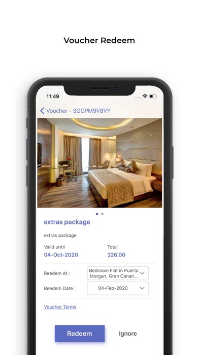 Gift Voucher Screenshot