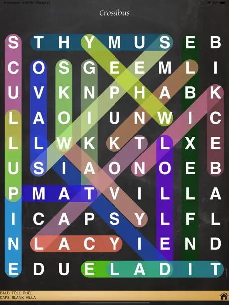 Crossibus - Word Search Puzzle