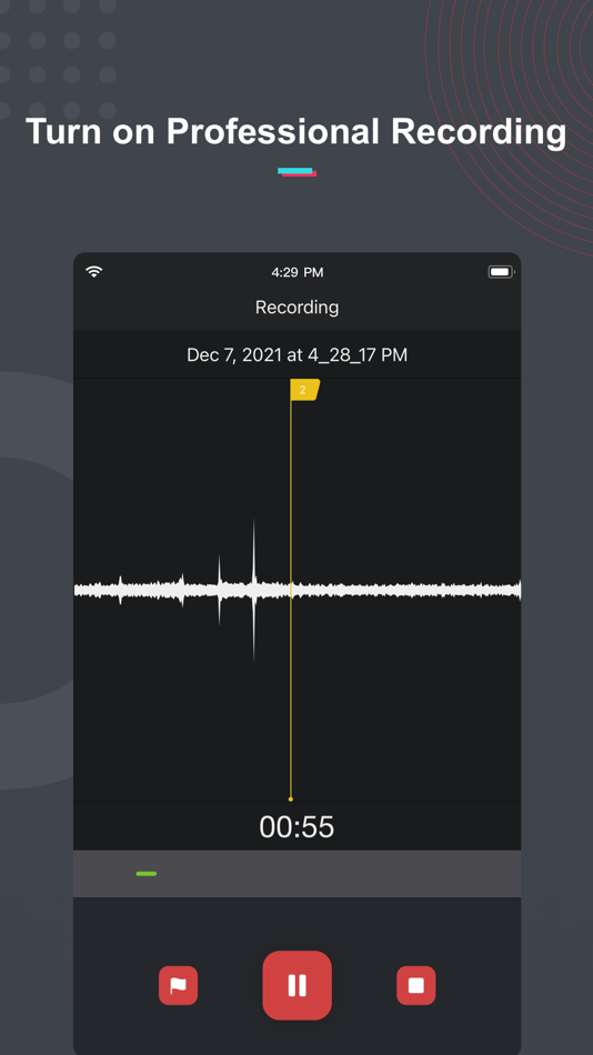 #1. Voice Recorder & Notes Pro (iOS) 게시자: Linfei Ltd.